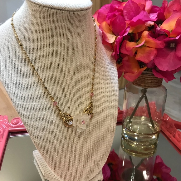 1928 Jewelry - ❤️⬇️ 02/03 1928 Rose Necklace-NWOT